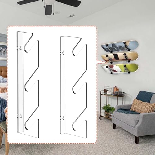 Support mural pour skateboard perfk stop aux chutes de planches dans la maison - 2