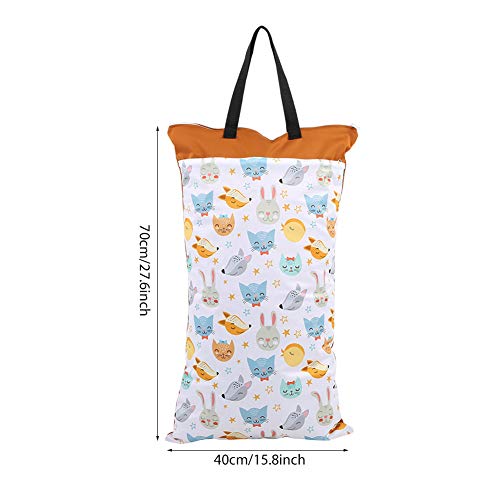 Bolsa para Pañales de Tela Extra Grande 40x70cm miniatura 5