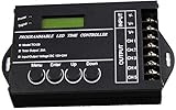  niceeshop(TM) DC12-24V 20A 240W Multifunktion LED Programmierbar Timer Dimmer Controller für RGB RGBW Dual Farbe Oder Single Farbe LED Leuchten, Schwarz