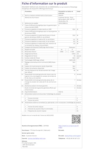 Philips 55PUS7800 4K LED Smart TV - Écran 55 Pouces avec Plateforme Pixel Precise Ultra HD, Titan OS et Son Dolby Atmos - Compatible Alexa et Assistant Vocal Google