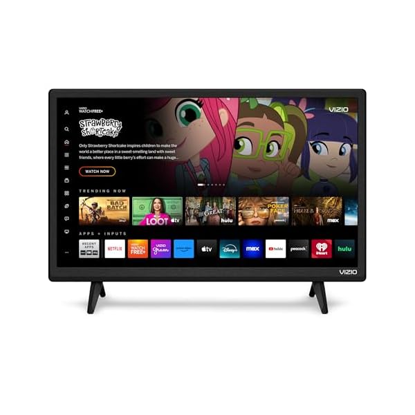 VIZIO 24-inch D-Series Full HD 1080p Smart TV with Apple AirPlay and Chromecast Built-in, Alexa Compatibility, D24f-J09, 2022 Model