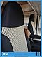 Maß Sitzbezüge Schonbezüge Pilotsitze Fahrer & Beifahrer Set kompatibel mit Wohnmobil FIAT Ducato 812 Schwarz/Beige
