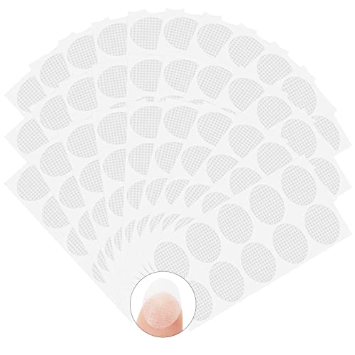 BLMHTWO 300 Stück Ohrringe Abkleben Sport OhrläPpchen UnterstüTzung Patches Pflaster Zum Ohrring Abkleben Transparente PE OhrpassstüCke für Droopy Ohren Schwere Ohrringe