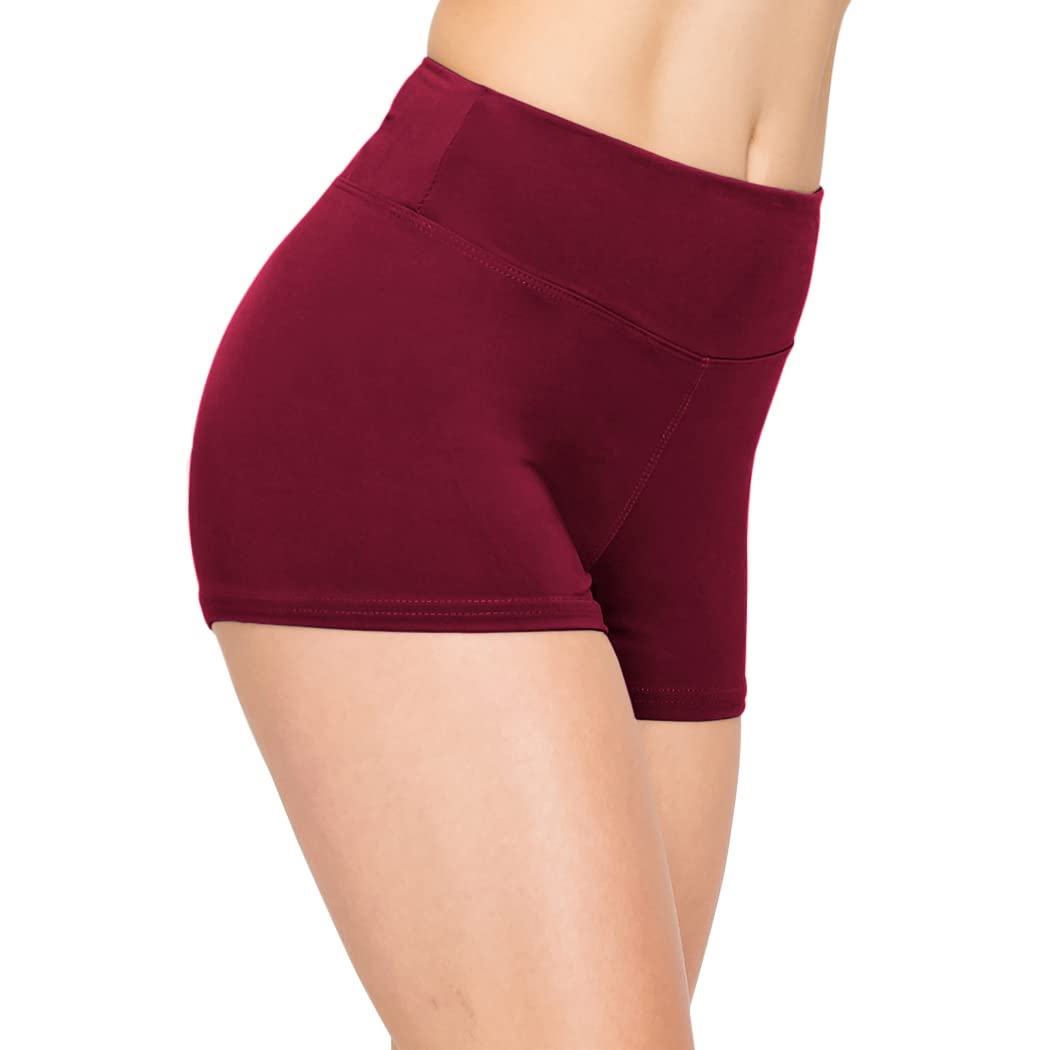 ALWAYS Yoga Shorts for Women – High Waisted Workout Biker Shorts for Yoga, Running &amp; Under Dress Anti-Chafing Comfort