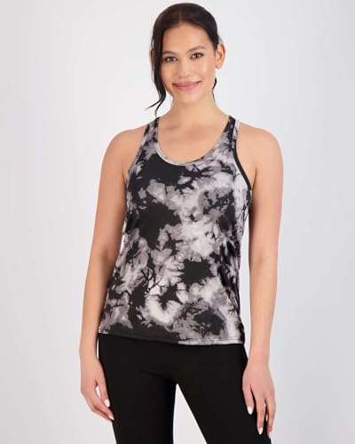Image of Real Essentials 5-Pack Women's Racerback Tank Top Dry-Fit Athletic Performance Yoga Activewear (Available in Plus Size)
