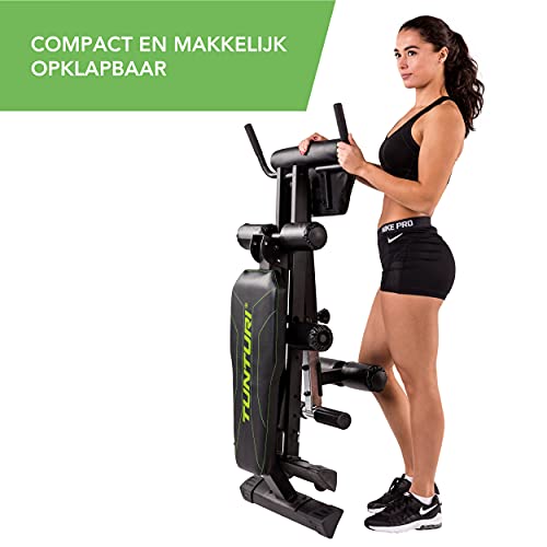 Tunturi CT80 Rugtrainer & buiktrainer/bank/core-trainer/hyperextension - inklapbaar, voor thuis - Image 5