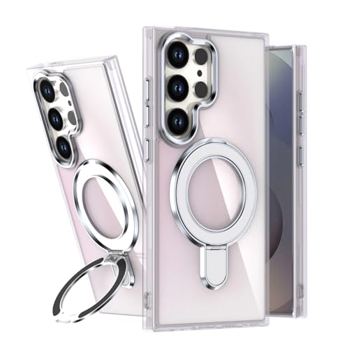 Coque Samsung Galaxy S25+ magnétique avec anneau support pour voiture