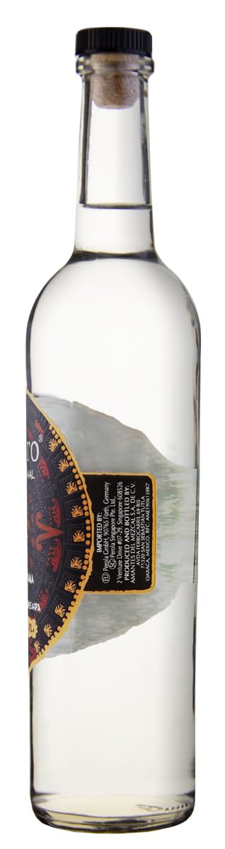 Topanito Mezcal Artesanal 100% Salmiana | Entsteht zu 100% aus der Wildagave Salmiana | Aromen von Sternfrucht, Honig, Pfirich, Zitronenmelisse, Mate, und sehr dezentem Rauch. | 1 x 700ml