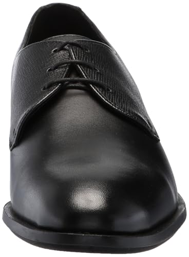 Image of BOSS Men's Colby Mixed Leather Lace Up Derby Dress Shoe