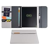 Rocketbook Capsule 2.0 Folio Cover for Core, Panda and Fusion - 100% Recyclable Cover with Pen...
