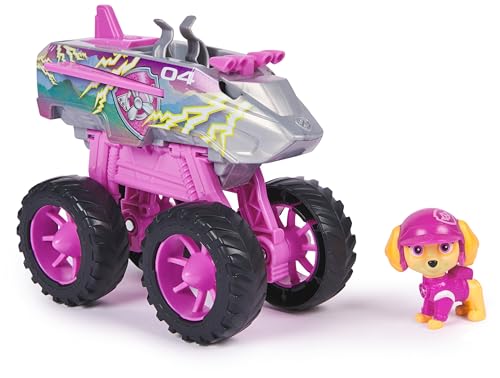 Paw Patrol – Pack Figure Skye Rescue Wheels and Transformable Jet Vehicle Toys – 6069303 – Toys Children 3 Years + – Gift Child 3 Years +