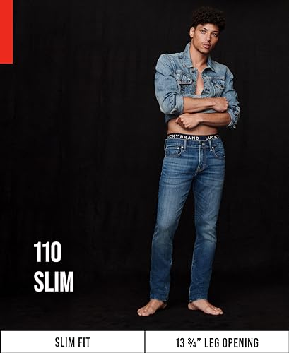 Jean 110 Slim Coolmax Stretch denim haut de gamme ajusté - 6