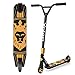 YOLEO Stunt Scooter - Pro Scooter- Robuster Funscooter mit ABEC 7 Kugellagern, Kickscooter, Tretroller, Roller, Trick Roller für Kinder ab 6 Jahre für Erwachsene Aluminium Radnabe + PU Rollen (Löwe)