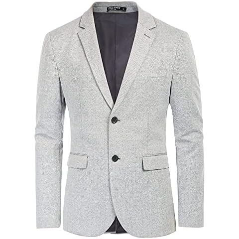 PJ Paul Jones Men's Herringbone Blazer Cover