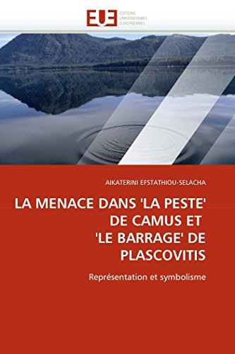 La Menace Dans ''la Peste'' de Camus Et ''le Ba... [French] 6131532044 Book Cover