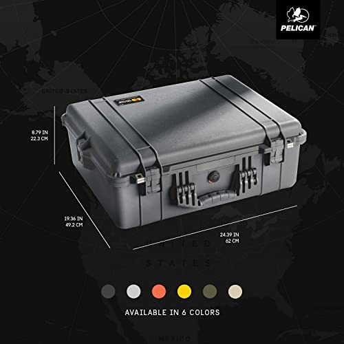 Image of Pelican 1600 Case With Foam (Black)