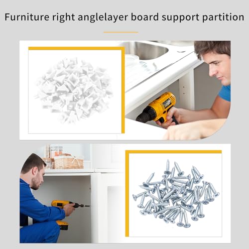 50 Stück Bodenträger, Regalbodenträger 101558 passend als Ersatzteil für IKEA Regalbodenträger PAX Bodenträger für Einlegeböden Kleiderschrank, Einlegeboden Halter für Bodenhalter (50, Weiß)