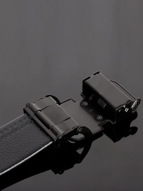 Image of Men's Casual,Formal & Party Ware Artificial Leather Auto Lock Buckle Belt 05