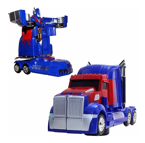 Caminhão Vira Robô Transformers Optimus Prime