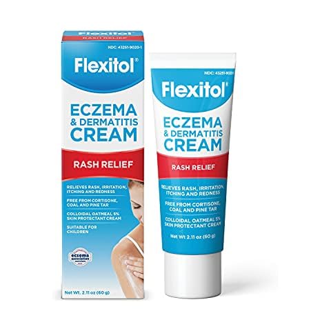 Flexitol Eczema & Dermatitis Cream – Steroid & Fragrance Free for Sensitive, Irritated Skin with 5% Colloidal Oatmeal Cover
