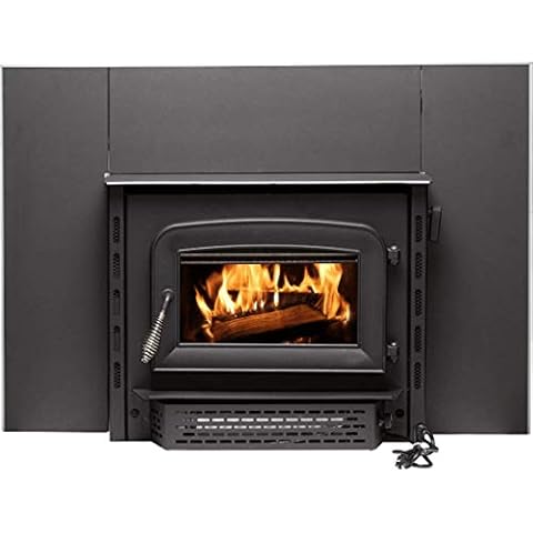Ashley Hearth AW1820E 1,200 Sq. Ft. Wood Stove Insert , Black Cover