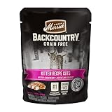 Picture of Merrick Backcountry Grain Free Gluten Free Premium High Protein Wet Cat Food, Kitten Recipe Cuts With Gravy - (Pack of 24) 3 oz. Pouches