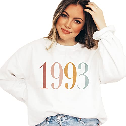 1993 Sweatshirt - 30th Birthday Sweatshirt - 30th Birthday Gift For Men And Women - Turning 30 Thirty Years Old - Unisex Crewneck Sweatshirt2