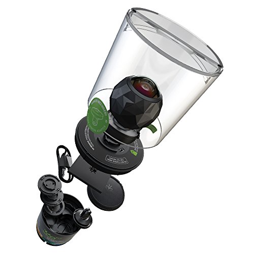 360fly 360FLYBLK Cámara HD 360° Resistente Agua miniatura 6