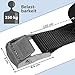 Zurrgurt Spanngurte | TÜV geprüft | Befestigungsgurt Spanngurt Klemmverschluss | Belastbar bis 250 kg | Schwarz | diverse Längen Stückzahlen - 4er Pack 2.5 cm x 2.5 m