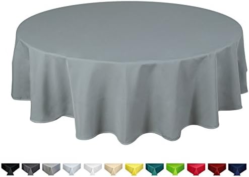 Home Direct Quality Round Fabric Tablecloth Table Cover 180cm 70" Navy