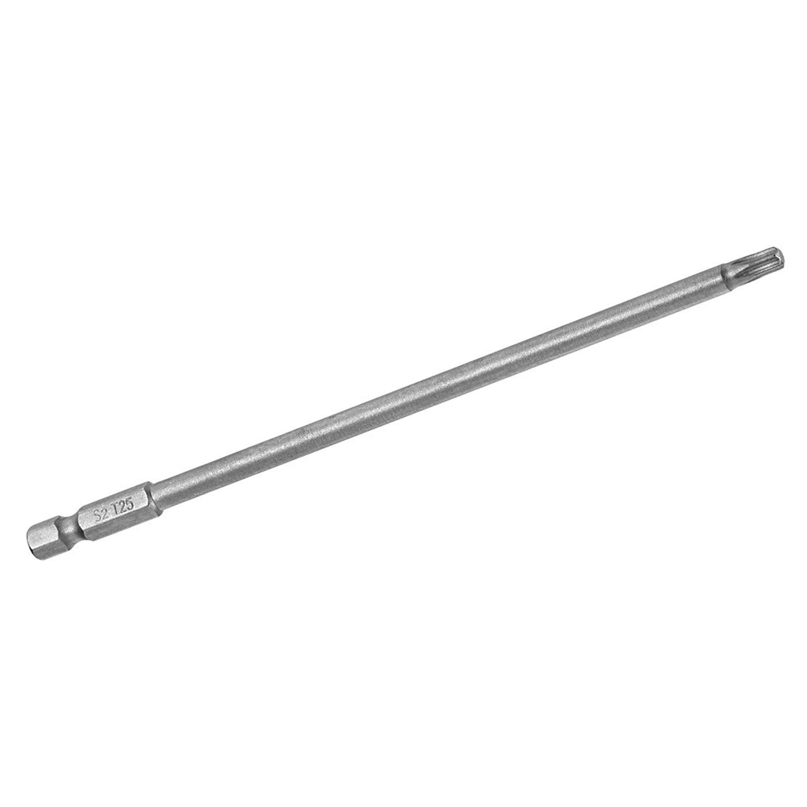 MACHSWON T25 Magnetic Torx Screwdriver Bits, 1/4 Inch Hex Shank 5.91-inch Length S2 Power Tool