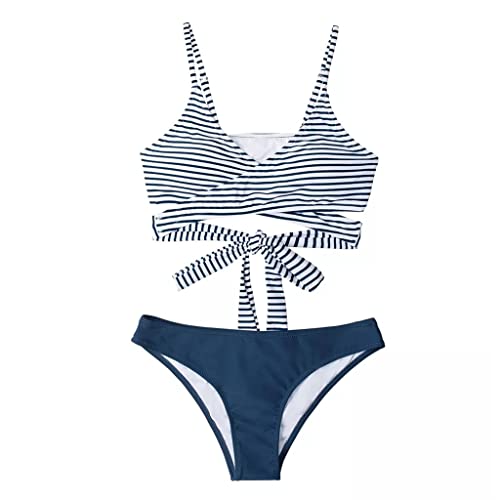 Maillot de bain floral deux pièces CLSDRZC ajustable fini les maillots inconfortables