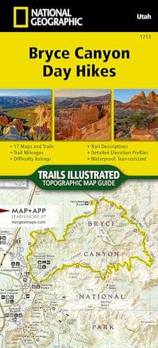 Bryce Canyon National Park Day Hikes Map 1566959098 Book Cover