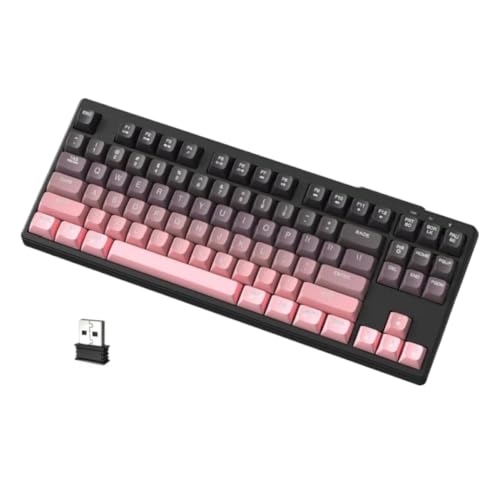 ���C�����X�Q�[�~���O�L�[�{�[�h 75% M87 �T�C�����g���C���{�[�o�b�N���C�g�t�� BT 2.4Ghz PBT �O���f�[�V�����L�[�L���b�v �[�d���l�ԍH�w�Ɋ�Â��� 5420 OfficeJet Pro 8025 �ƌ݊�������(Khaki)