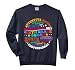 Sixth Grade Vibes 6th Grade Team 1st Day of Back to School Comfort Colors Adult Sweatshirt