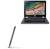 BoxWave Stylus Pen Compatible with Acer Chromebook Spin 512 (R853TA) - DynaScript USI Active Stylus, Electronic USI Stylus with Ultra Fine Tip - Jet Black