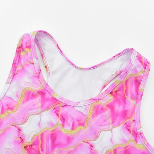 Image of JerrisApparel Little Girls' Summer Two Piece Boyshort Tankini Kids Swimsuit