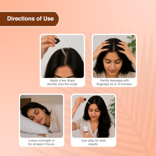 Image of Advanced Hair Growth & Scalp Serum - 3% Redensyl, 4% Anagain, 2% Baicapil, Caffeine & Keratin | Hair Fall Control Serum for Frizzy, Thinning Hair | Men & Women, 30ml (Pack of 1)