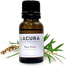 LaCura Tea Tree Essential Oil 100% Pure & Potent Distilled for Clarity, Freshness & Multi-Use Wellness Ingestible, Aromatherapy & Topical Use 15ml