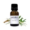 LaCura Tea Tree Essential Oil 100% Pure & Potent Distilled for Clarity, Freshness & Multi-Use Wellness Ingestible, Aromatherapy & Topical Use 15ml