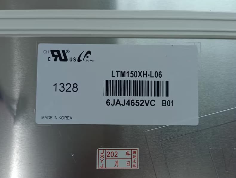 Image of Tested 15 inch LTM150XH-L06 LCD Display Panel Warehouse Spot
