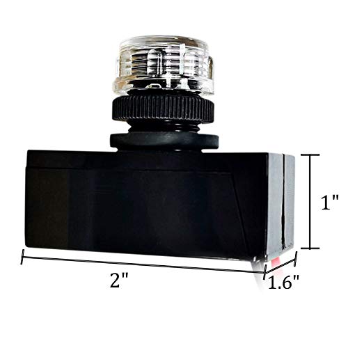 Chiswear Light Photocell Sensor Direct Wire-In Thermal Photocontrol, Dusk To Dawn Photoelectric Switch, 50/60Hz, Hard-Wired, Auto On/Off,120V,Outdoor Post Eye Light Control #TOP1