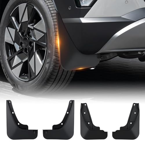 4PCS Car Mud Flaps for Volkswagen VW Atlas (7-Seater) 2018-2023 2024 2025, Mud Flaps Splash Guards Fender Mudguard, Fender Front Rear Mud Guards Splash
