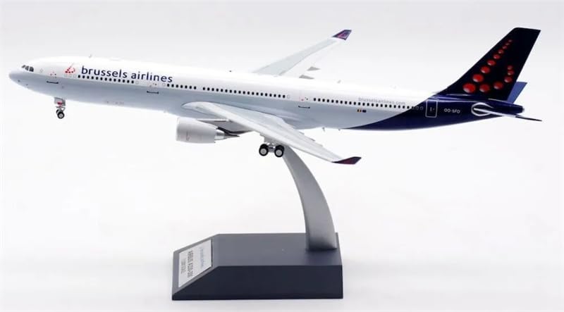 ACE HOBBYfor Inflight for BRUSSELS AIRLINES for AIRBUS A330-301 OO-SFO WITH STAND 1:200 Aircraft Pre-built Model ????? ???????