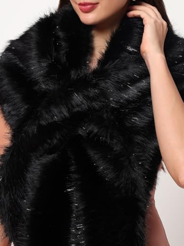 Image of Extra Large Women's Faux Fur Collar for Winter Coat