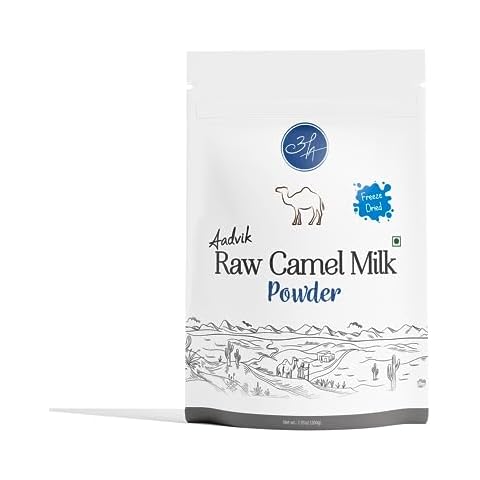 Aadvik RAW Camel Milk Powder Freeze Dried | Pasture Grazed | Pure and Natural | 7.05 Oz Cover