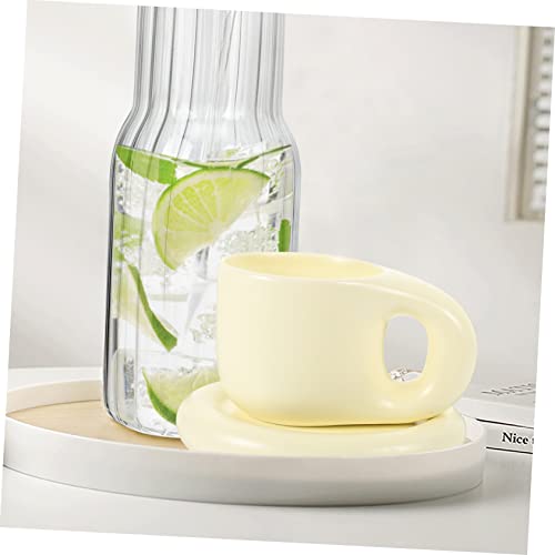 Tasse pour thé fleurie blanche céramique micro-ondes résistante - 6