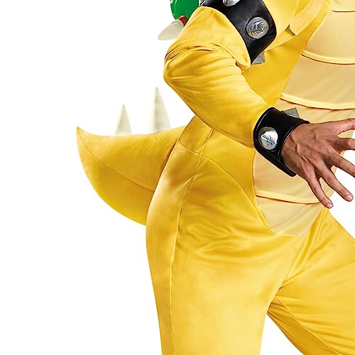 Disguise Super Mario Bros Deluxe Bowser Costume for Adults | Men's Plus Size Bowser Cosplay Outfit with Inflatable Shell4
