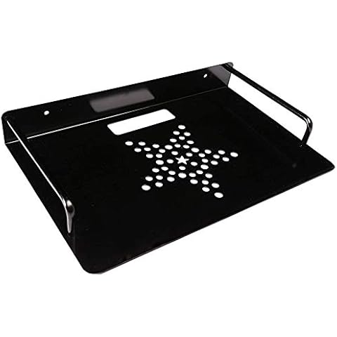 Lavandi Aluminum Alloy Router Bracket Wall Mounts, Wall Hanging Bracket, WiFi Bracket, TV Box Bracket, Set-top Box Bracket, TV Accessories Bracket, Projector Bracket(Black) Cover