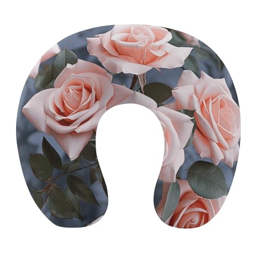 Almohada en U espuma viscoelástica 30 cm cómoda viaje